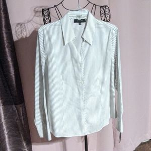 NWT Jones New York Striped Dress Shirt